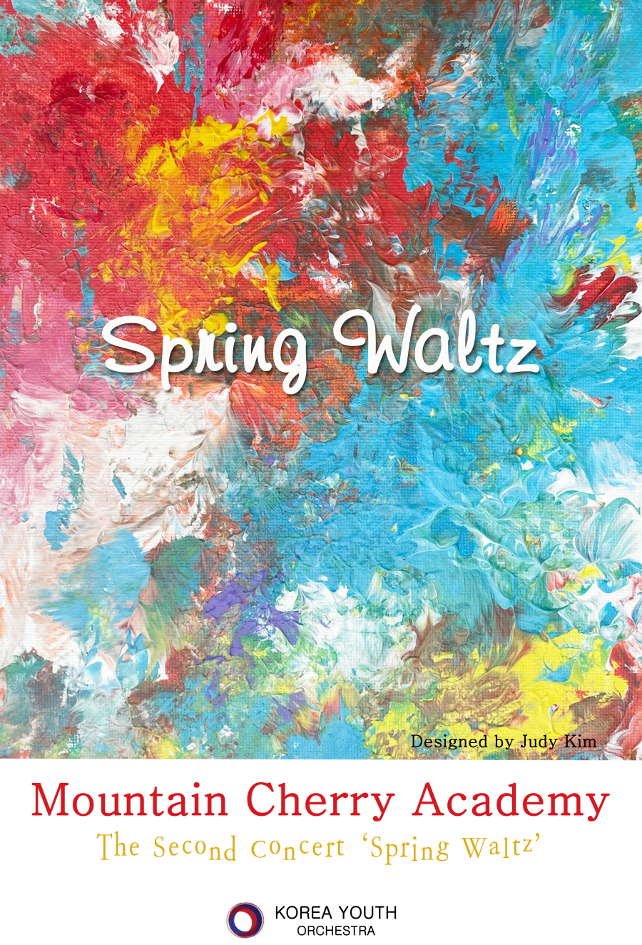 The first concert 'Spring Waltz' 홍보포스터